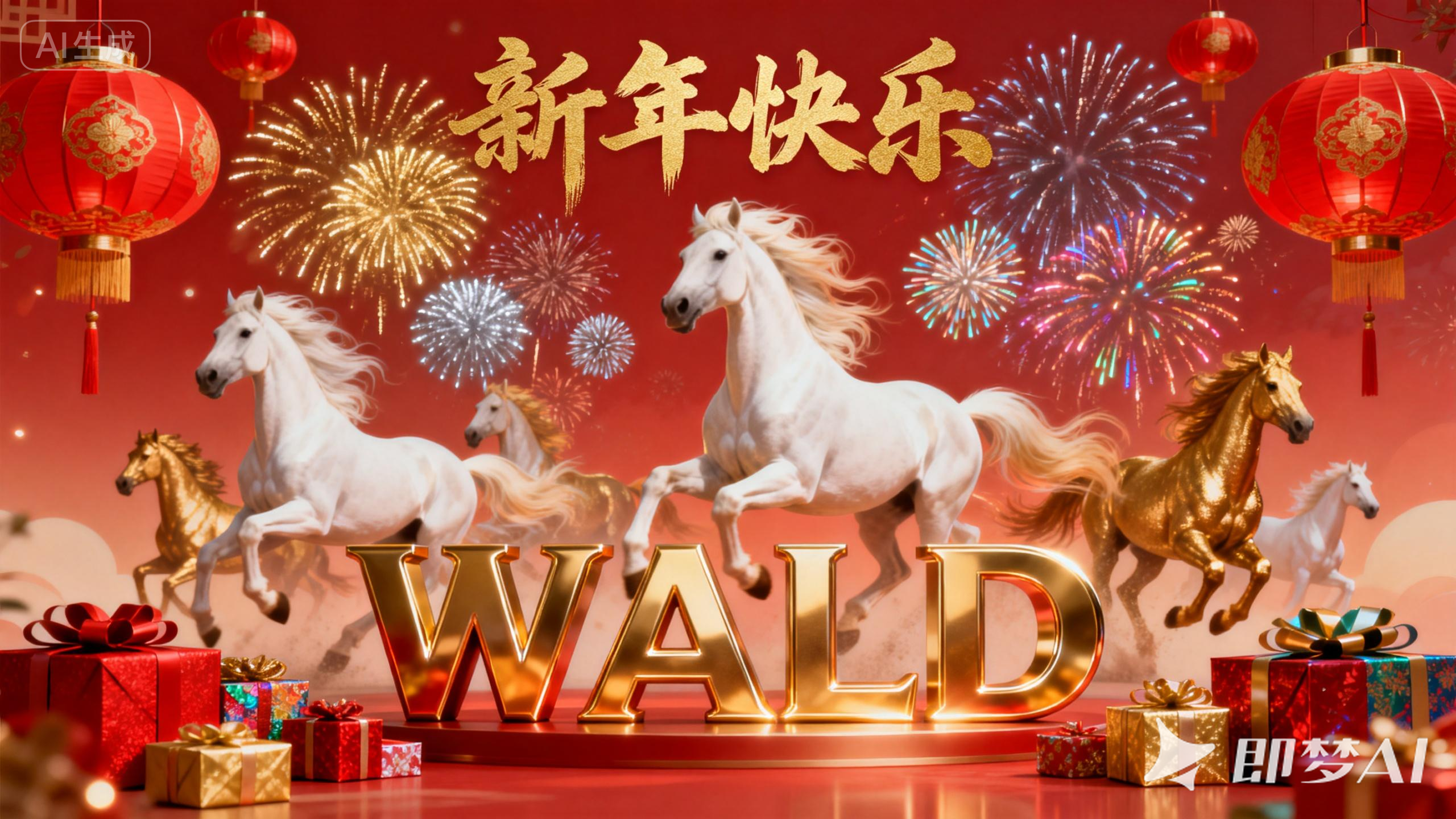 元旦放假通知！祝大家：新年快乐！马年大吉！
